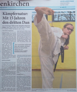Eleonore Müller Taekwondo Frelenberg